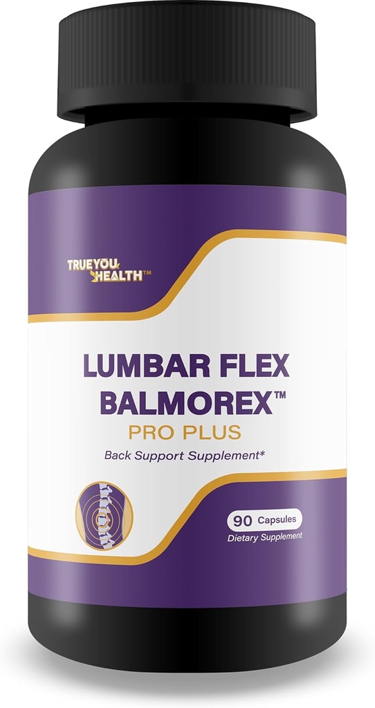 Lumbar Flex Balmorex Pro Plus Tilbake Supplement - våre beste rygg piller - Naturlig rygg støtte Supplement - nedre ryggstivhet - nedre ryggstivhet Ache tilbake piller tilbake