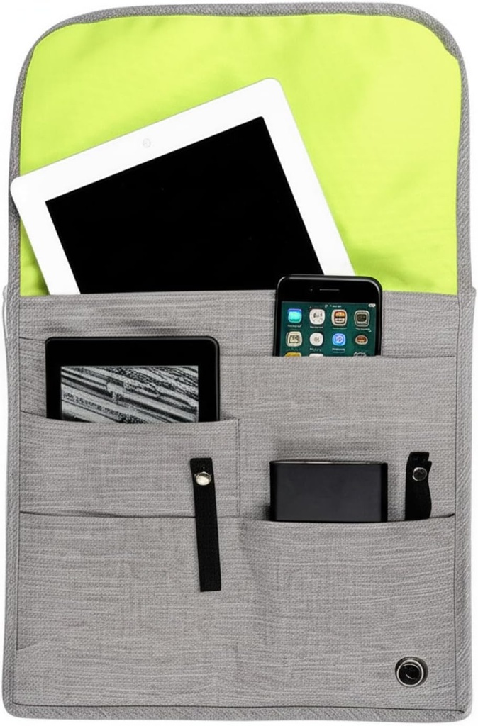 SO ~ MINE Airplane Pocket Organizer | Tray borddeksel | I fly sete tilbake Organizer Bag | Cominter Essential Travel Bag | Media Pouch For Flying | Reisegave | Fester til Bagasje
