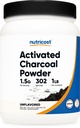 Nutricost Aktivert Charcoal pulver 1lb - Mat klasse pulver, tannkrem, ansiktsmaske, Odor Control, Vegetarisk, Glutenfri, Ikke-GMO