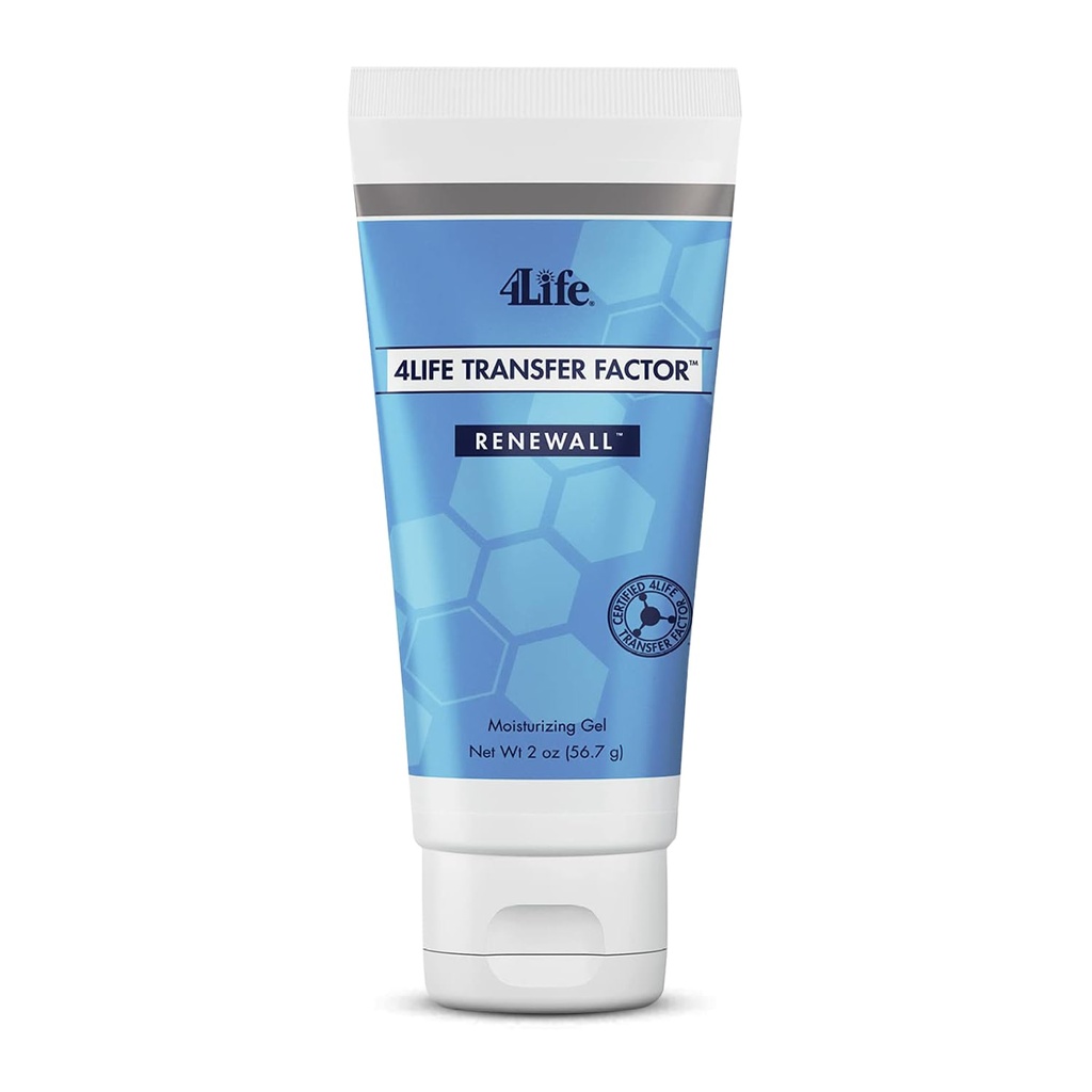 4Life Transfer Factor RenewAll Gel - Topisk hudpleie med Aloe Vera, Lavender ekstrakt, Eucalyptus olje og Rosemary - 2oz