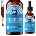 Berberine Supplement med Ceylon Cinnamon - Berberine flytende dråper med gurmeric Curcumin, Ceylon Cinnamon, Bitter Melon, Berberine Phytosom for digestion system, immun helse støtte -Vegetarian