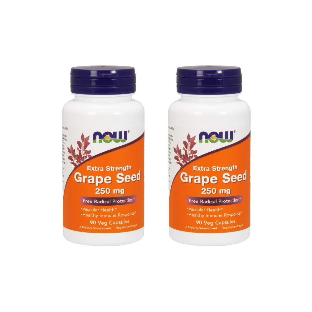 NU Mat Grape Seed Extract 250 mg, 90 Vcaps - (pakke med 2)