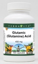 Glutamic (Glutamin) Acid - 450 mg (100 kapsler, ZIN: 513331)