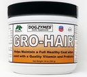 Dogzymer GRO-Hair for lengden av Coat eller Feathering, Fast Coat vekst eller når sparsom Coat og / eller Bald flekker trenger å fylle inn.