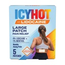 Icy Hot Max Styrke Lidocaine smerte relief Patch (5 greve) Penetrates for rask, målrettet relief