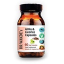 DR WAKDE Amla & Licorise kapsler (60 Veg Caps, for syre indigestion, Ayurvedic Supplement, Vegan, Herbal, Alt naturlig, laget i Storbritannia)