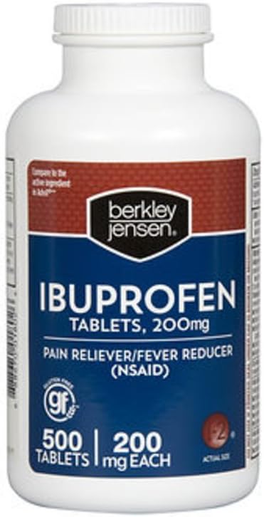 Medlemmer Mark Berkley Jensen Ibuprofen Tabletter, 500 ct., 200 mg