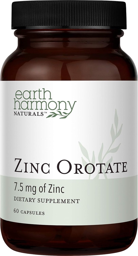Sink Orotat 7.5 mg Vegan Supplement - Sterke antioksidant egenskaper støtter immunsystemfunksjon, energi og metabolisme - lever, bein, felles og hjerte helse - ikke-GMO og glutenfri - 60 kapsler
