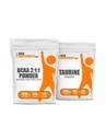 BulkSupplements BCAA 2:1:1 500g + Taurin 500g Bundle