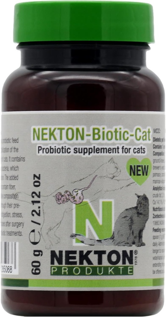 Nekton-Biotic-Cat Probiotic Supplement for katter 60g / 2.1oz