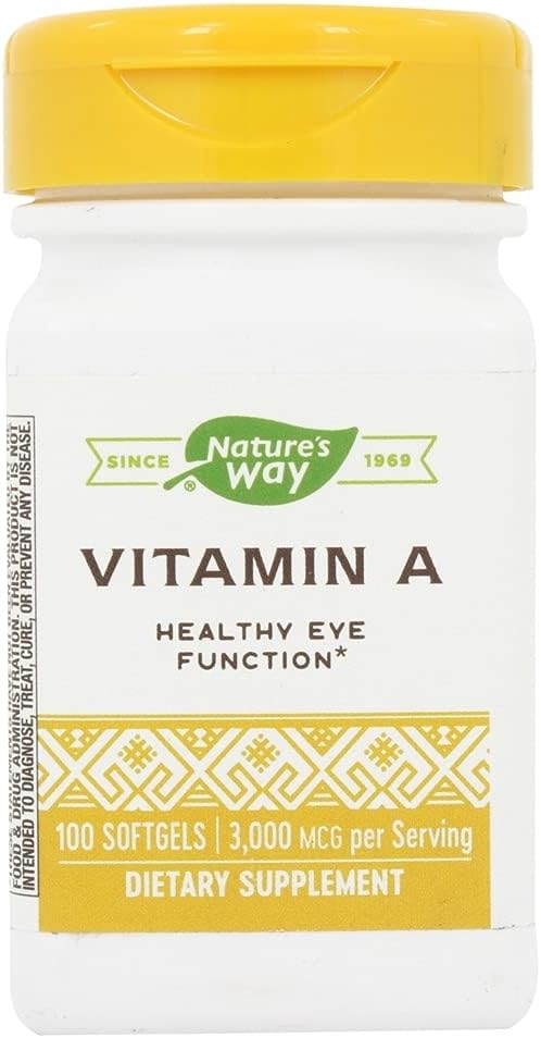 Natures Way vitamin A 10000 Iu