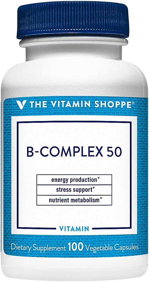 Vitamin Shoppe B-Complex 50 (100 Veggie Capsules)