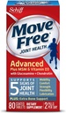 Flytt gratis Advanced Plus MSM og vitamin D3, 80 tabletter - Felles helsetilskudd med glukosamin og Chondroitin (pakke på 2)