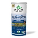 ORGANIC INDIA Psyllium Husk pulver - Pre & Probiotic Fiber Supplement, Organic Psyllium Husk Fiber Supplement, Hele Psyllium Husk pulver Unflavored, Diett Fiber, USDA Organic, Glutenfri - 10 Oz