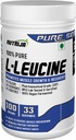 L-Leucine - 100grams |100% ren & USP-grad - ideell intra trening Supplement