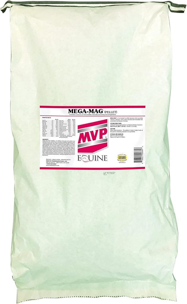 Mega-Mag (50 lb pose) Balansert Multi vitamin / mineralt Supplement for Alfa Hay Dieter