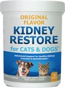 Nyregjenoppretting for katter og hunder Original Feline & Canine Nyre Renser Detox & Repair Supplement, Nyre funksjon Naturlig Cat & Hund Nyre støtte for Nyre Helse 90 Gr