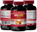 Apple Cider Vinegar Hårprodukter - Apple Cider Vinegar Avansert Kompleks med kelp, spirulina, Lecithin - Lecithin kelp b6, Klamath Blå Grønn Algae, Digestionsstøtte Supplement - 1 flaske 90 Caps