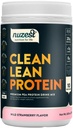 Nuzest - Vegan Pea Protein pulver - Rent Lean Protein, Premium Plant Basert Protein pulver, Dairy Free, Glutenfri, GMO Gratis, Protein Shake, Wild Jordbær, 10 Serveringer, 8,8 oz
