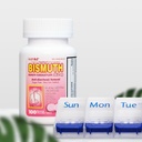 HealthA2Z® Mega Sparings Bundle: Bismuth Subsalicylate 262mg, 100 Chewable Tabletter & 7-dagers XL piller Organizer