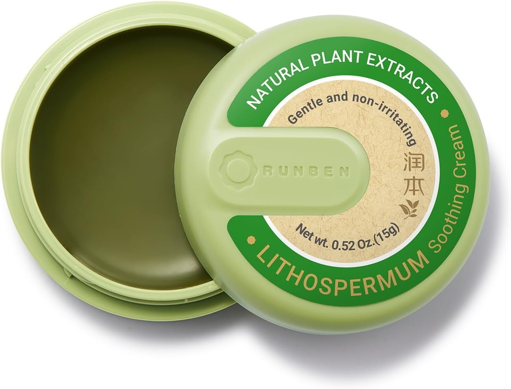 RUNBEN Anti-Itch Krem for Bug Bite Itch Relief, Mosquito Bug Bite Cream, Plantebasert, Klokke Soothing for sommeren Utendørs, Plantebasert, Travel-Pocket Størrelse, 0,52 oz