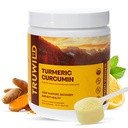 TruWild Vegansk Turmeric Curcumin Drink Blande pulver med organiske curcuminoider Black Pepper Ginger å støtte velvære og felles helse, Alt naturlig laget i USA, 20 Serveringer