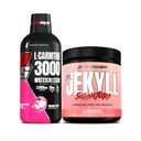 PROSUPPS L-karnitin 3000 stimulant gratis flytende bilder (31 serveringer, Dragon frukt) og Mr. Hyde Signature Series Pre-Workout Energi pulverisert drikk (30 Serveringer, Jordbær)