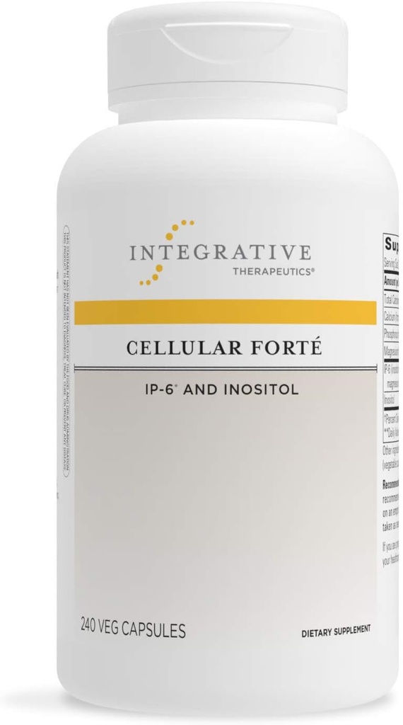 Integrative Therapeutics Cellular Forte - Immunstøtte Supplement med IP-6 og Inositol * - Glutenfri - Dairy Free - Vegan - 240 Kapsler