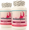 Balance Hormonal. Supplemento Naturlig para-balanse las hormonas femeninas. Sett de 2 frascos con 90 capsulas CADA uno. Tratamiento para 3 Meses. 100% naturlig