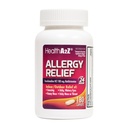 HealthA2Z® Allergi Relief | Fexofenadin Hydrochloride 180 mg | 180 kapetter | Antihistamine | 24-Hour Antihistamine for Allergi Relief | Innendørs/utendørs Relief