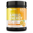 Optimum Nutrition New Flavor Amino Energi - Pre Workout med grønn te, BCAA, Aminosyrer, Ketovennlig, Grønn kaffeekstrakt, Energipulver - Citrus Spritz, 65 Serveringer (Packaging May Vary)