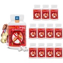 SPORTLEGS Fast Fitness Boost Pre Workout for menn og kvinner, Lactic Acid Supplement, Sports Endurance Drivstoff, Endurance Kosttilskudd for Runners - NSF Certifisert for Sport, 1200-kapsleflaske, Pakke med 12
