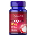 Puritans Pride Coenzym CoQ10 100mg, Dietary Supplement for hjerte helse, blodtrykk, oral gum helse, og sunn aldring støtte, 60 serveringer, Rapid Release Softgels