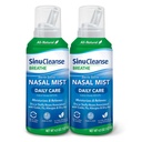 SinuCleanse daglig omsorg sterile saltvannssprøyte, ultra fin tåke, umiddelbart beveger seg og lindrer hver dag Nasal kongestion på grunn av forkjølelse og tørr luft, 4,5 oz (2 pakke), laget i USA