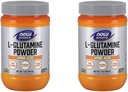 NU Mat L-Glutamin Pure Powder, 16 Ounce (pakke med 2)
