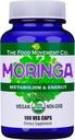 Matbevegelsen CO. Moringa - Certified Organic Superfood, Hele kroppens velvære, Naturlig energi støtte, støtter sunn metabolisme - 100 Vegankapsler