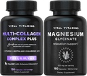 Vitale vitaminer Multi Collagen Plus Kapsler + Magnesium Glycinate Kapsler