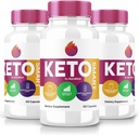 (3 Pack) Keto Smart Capsules - Keto Smart Dietary Supplement for avansert vekttap, maksimal styrke alle naturlige piller for å målrette Belly Fat, KetoSmart Pastillas anmeldelser (180 Capsules)