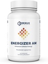 Renue by Science Energizer AM | Liposomal Resveratrol Hesperidin & Grønn Te Supplement | 60 kapsler med Trans Resveratrol (65mg) Hesperidin (150mg) Grønn Te Extract (35mg) - Ikke-GMO | Laget i Norge