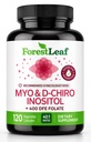 Myo-Inositol & D-Chiro Inositol Supplement for kvinners helse | Fertilitet Kosttilskudd kvinner | Inositol 40:1 Forhold støtte ovarian funksjon & sunn hormonbalanse kvinner | 2050 mg | 120 pulver Caps