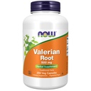 NÅ Mattilskudd, Valerian Root (Valeriana officinalis) 500 mg, Herbal Supplement, 250 Veg Kapsler