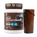 Ja du kan! Måltid Replacering Shake - 20G Protein, 5G Fiber, 21 vitaminer og mineraler, 0G Lagt sukker - Måltid Replacering Protein pulver - Komplet all-in-One Nutrition - 15 Services (Chokolate)