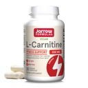 Jarrow Formler® L-karnitin 500 mg, kosttilskudd, støtte for cellulær energiproduksjon, 50 Veggie kapsler, 50 dagers forsyning