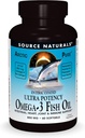 Kilde Naturals ArcticPure Omega-3 Fish Oil 850mg Ultra Potens EPA + DHA for hjerte, felles, hjerne og immun helse - Enterisk belagt for sensitive magene - 60 Softgels