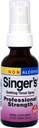Urter Etc. Singers Sparing Grace Professional Styrke Non-Alcohol Spray - Herbal Støtte for Soothing Throat - Throat Comfort Spray med Yerba Mansa & Licorice - 1 fl oz (Om 75 Serveringer)