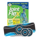 JointFlex FIT Therapy Far Infrarød Patch Prøvepakke, støtter kontinuerlig aktiv mobilitet for muskler og ledd, opptil 5 dager/patch, vannbestandig, ikke-varmende, narkotikafri—3-ct, 1 rektangulær / 2 runde