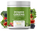 Red's Kitchen Sink Power Greens Powder - Daglige Grønne Superfood Powder - Fruktig, Veggie, & Grønn Leafy Smoothie Drink Mix - Superfoods Maca Root, Spirulina, Klorella, & mer (200 gram)