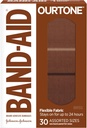 Band-Aid merke Ourtone klesbånd, Fleksibel beskyttelse og omsorg av mindre kutt & Scrapes, Quilt-Aid Pad for smertefulle sår, BR55, Assorterte størrelser, 30 ct