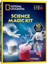 National Geographic Magic Chemistry Set – Vitenskapssett for barn med 10 fantastiske Magic Tricks, STEM-prosjekter og vitenskapseksperimenter, Science Toys, Great Gave til gutter og jenter 8-12