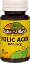 Naturens blanding folsyre 1000mcg tabletter 100 greve (4 pakke)